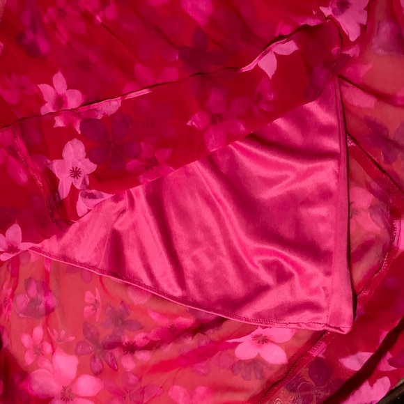 ❤️ Positive Attitude Red Floral 2Pc Dress set - Picture 13 of 13